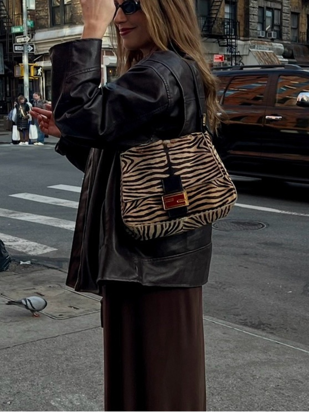 Vintage zebra fendi